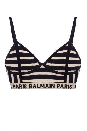 Branded crop top, zdjęcie 1 Branded crop top od Balmain